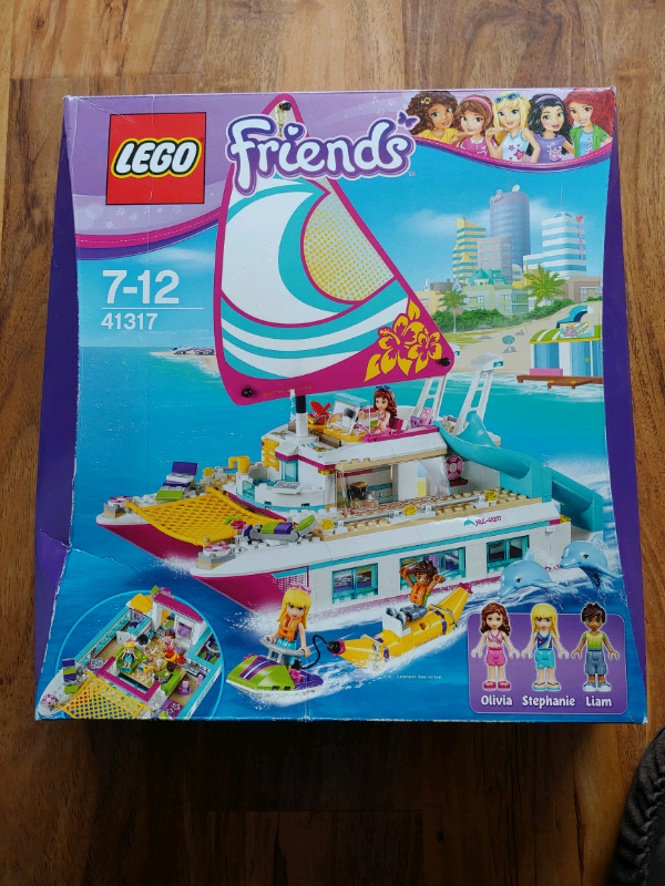 amazon lego friends catamaran